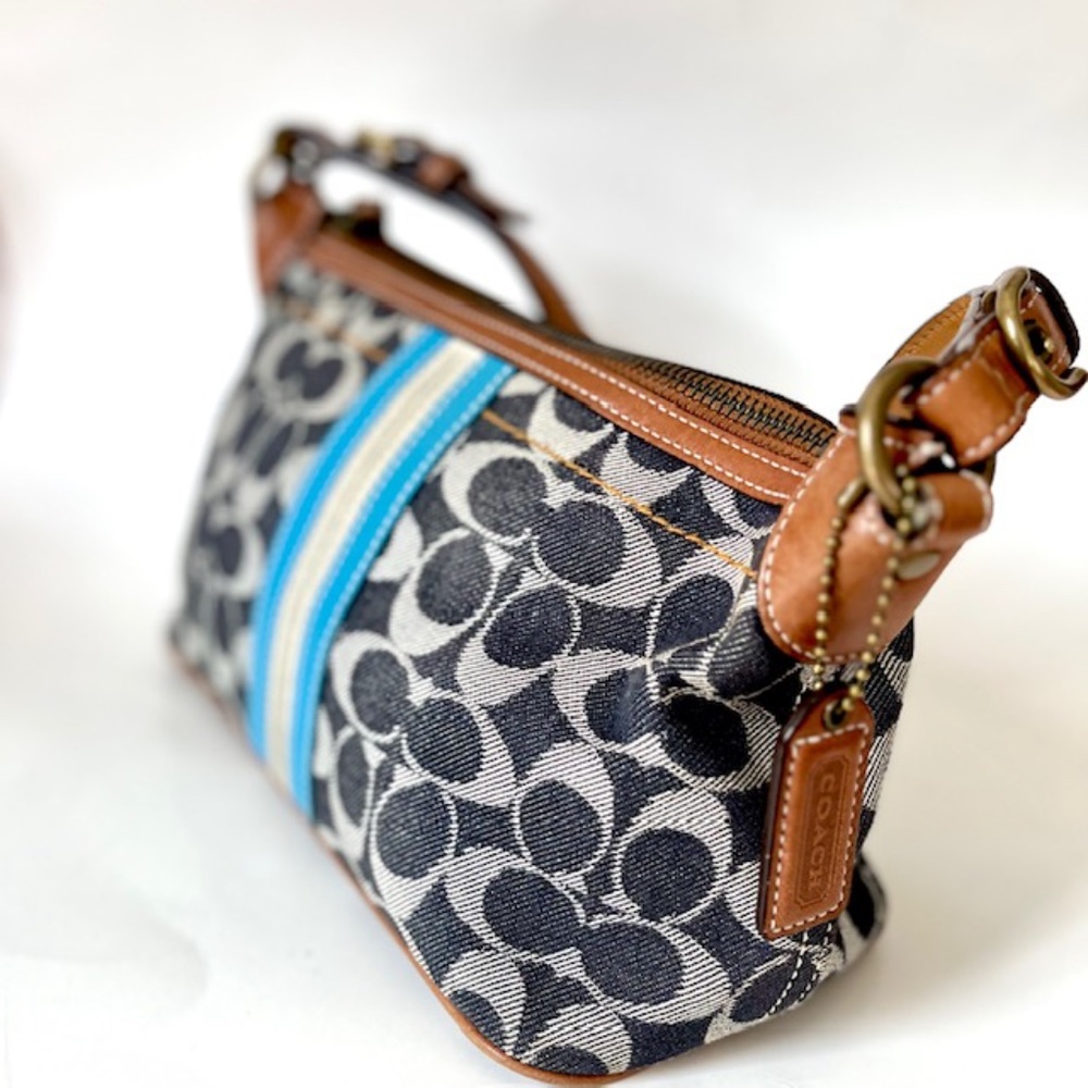 Coach Denim Shoulder Bag